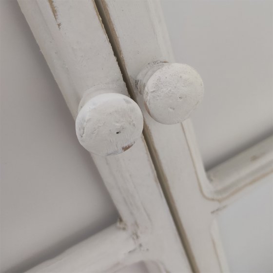 Spiegel Fenster Vintage Weiß 