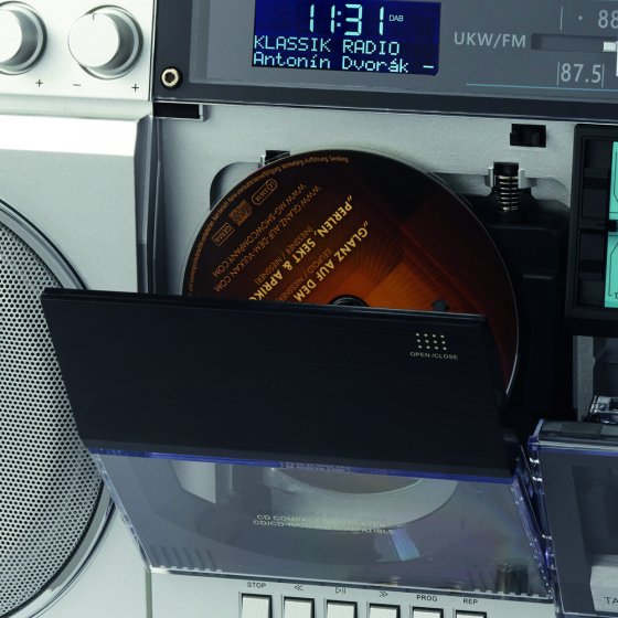 DAB+-Boombox „Retro 1980er“ 