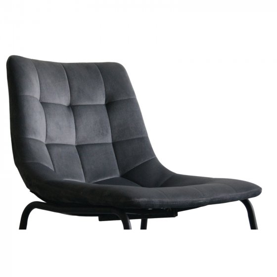 Esszimmerstuhl 2er Set Sadie Dunkelgrau 