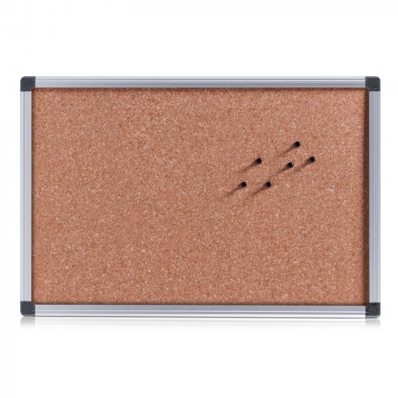 Pinboard mit Alurahmen Kork 