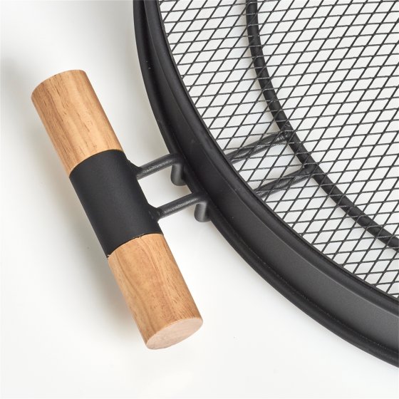 Serviertablett Metall 