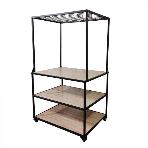 Verkaufstisch auf Rollen 