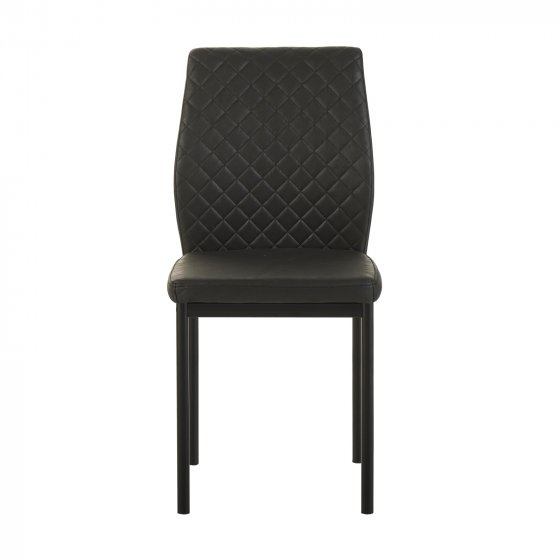 Esszimmerstuhl 2er Set Antikanthrazit Tromi 