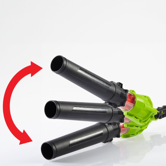 Kabelloser Teleskop-Laubbläser 