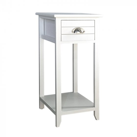 Beistelltisch Mia Landhaus Weiß 