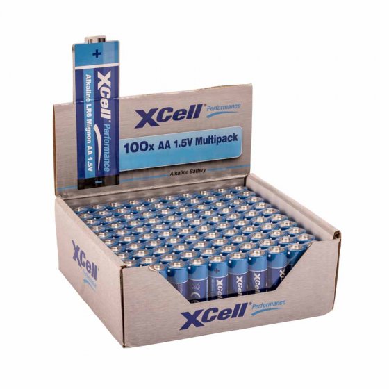 Mignon-Batterien 100er-Pack AA