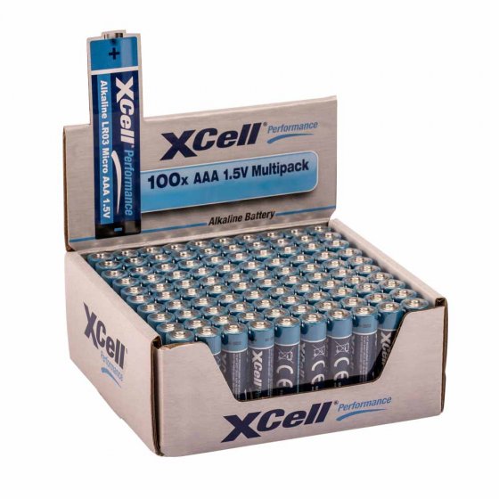 Micro-Batterien 100er Pack AAA 