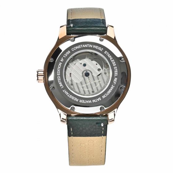 Autom.uhr"Cricket Petit."steel | Silber