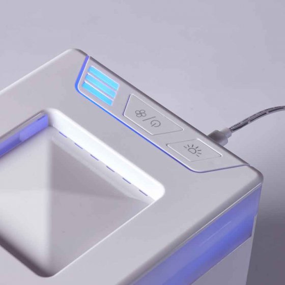 Mini-Klimaanlage mit Stimmungslicht 