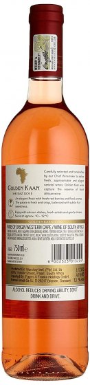 Golden Kaan Shiraz Rosé Western Cape trockener Roséwein 750 ml 