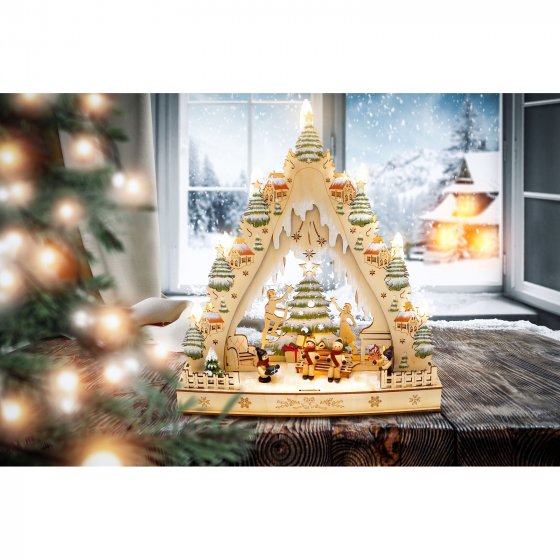 LED Schwibbogen Lichterspitze Weihnachtsbaum