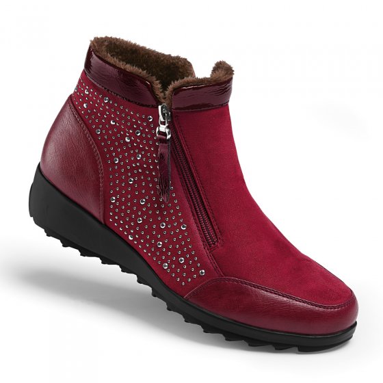 Damenstiefelette Rita,bordeaux 41 | Bordeaux