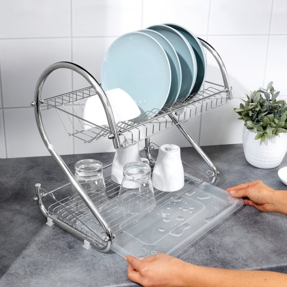 Abtropf-Etagere