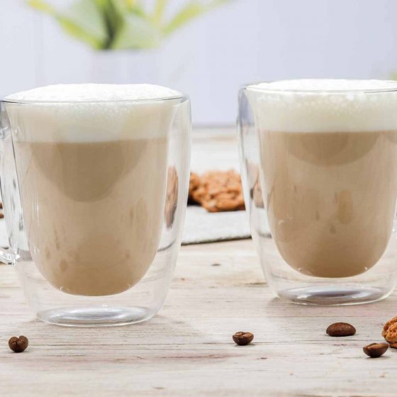 Doppelwandiges Kaffeeglas, 2er-Set 