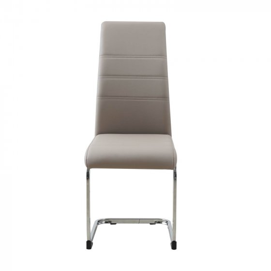 Schwingstuhl 4er Set PU cappuccino SallyC 