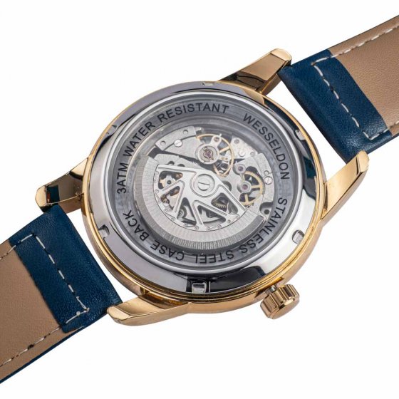 Herren-Armbanduhr Wesseldon „Squelette Automatic” 