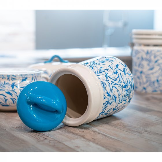 Lebensmitteldose im Landhausstil 11 x 16 cm Ornament 