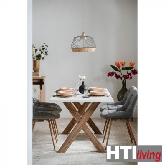 Esstisch mit X-Gestell Marrakesch 