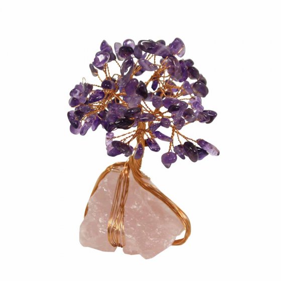 Deko Lithotherapie „Amethystbaum”