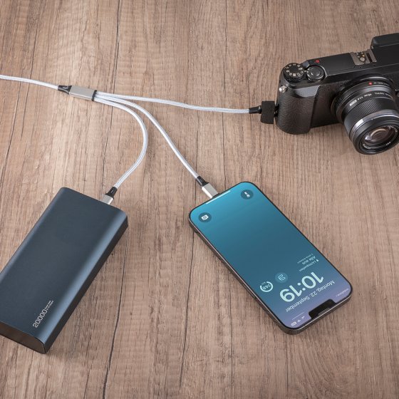 USB-Ladekabel 3-in-1