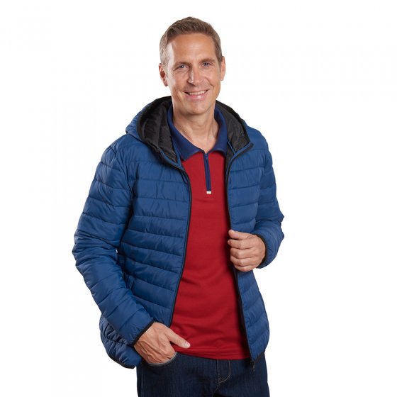 Steppjacke mit Kapuze 