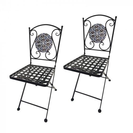 Tisch und 2 Stühle Celia Floral 