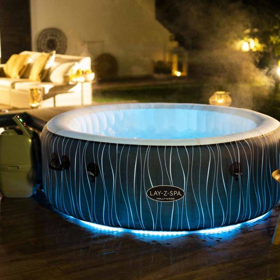 LED-Outdoor-Whirlpool „Hollywood AirJet“  