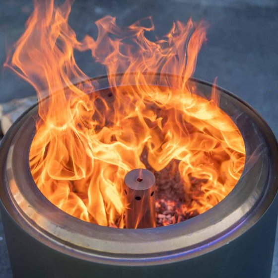 RedFire Pellet-Feuerschale XL Schwarz