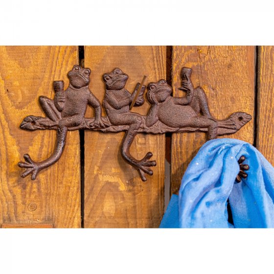 Wandgarderobe Frösche 