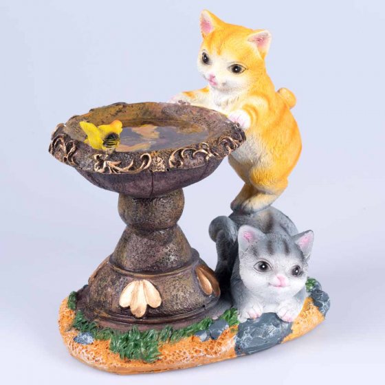 Solarleuchte "Katzenbrunnen"