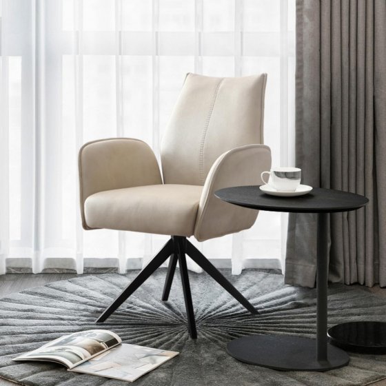 Esszimmerstühle 2er Set drehbar 