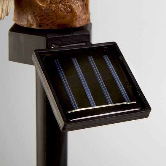 LED Solar-Eule 2er-Set