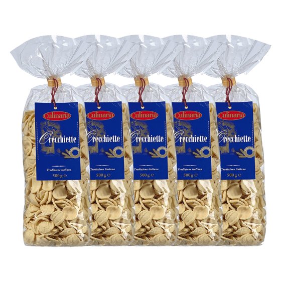 Culinaria Orechiette Tradizione Italia ohne Gentechnik 500g 5er Pack 