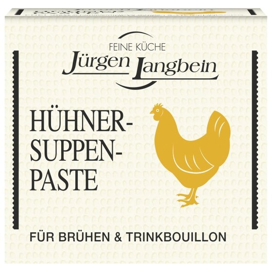 Jürgen Langbein Hühner Suppen Paste mit Hühnerfleisch 50g 10er Pack 
