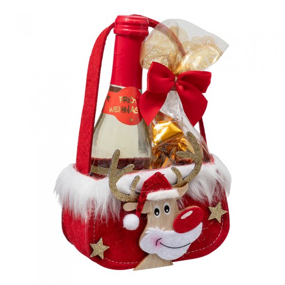 Weihnachts-Präsent-Tasche Elch