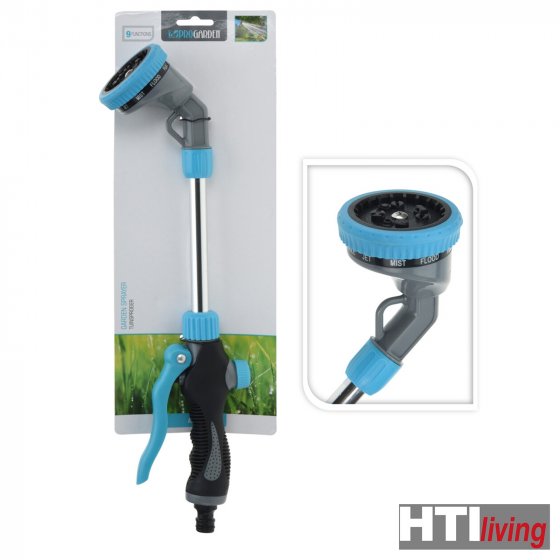 Rasensprenger Schwarz/Blau 