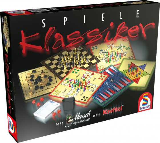 Schmidt 49120 Spiele Klassiker Eine Spielesammlung ab 6 Jahren 