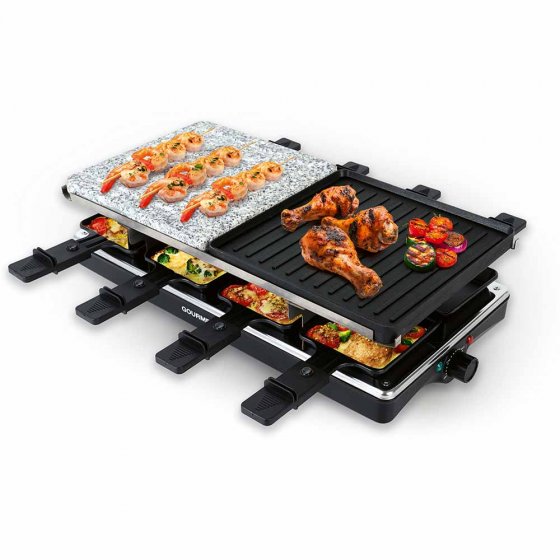 Raclette-Grill mit Naturstein 