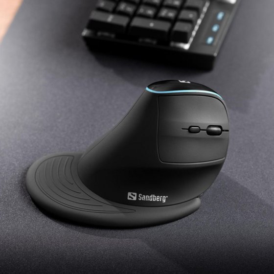 Ergonomische LED-Maus 