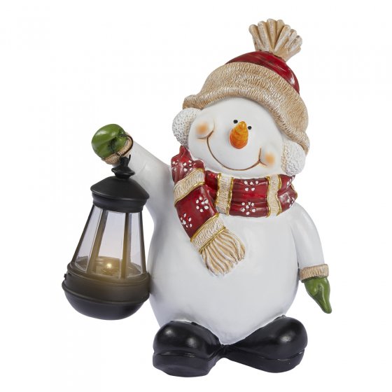 Solar-Laternen-Schneemann