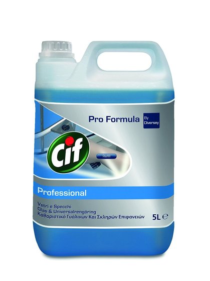 Cif 7517832 Profi Fenster und für verschiedene Oberflächen geeignet Reiniger, 5 l 