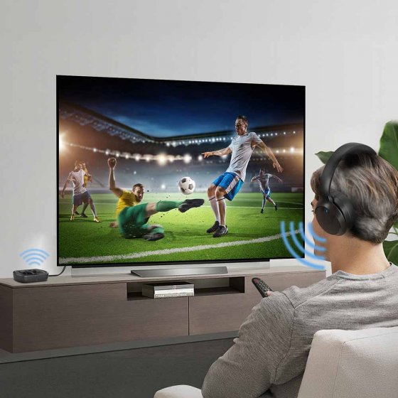 TV-Kopfhörer mit Basisstation 