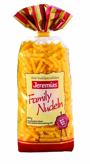 Jeremias Jerelli Classic Frischei Family Nudeln 500g 4er Pack 