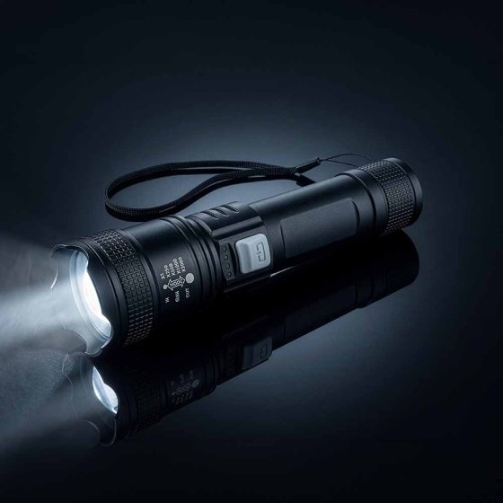 Akku-LED-Taschenlampe 