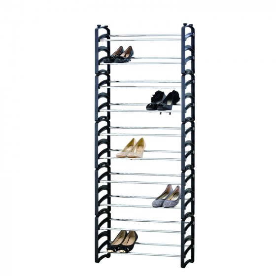 Schuhregal für bis zu 30 Paar Schuhe platzsparend und stabil 