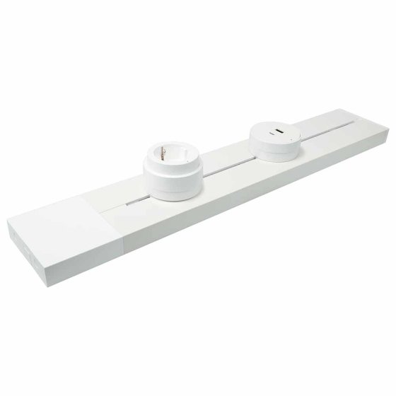 Modulares Stromschienensystem, weiß, 50 cm 