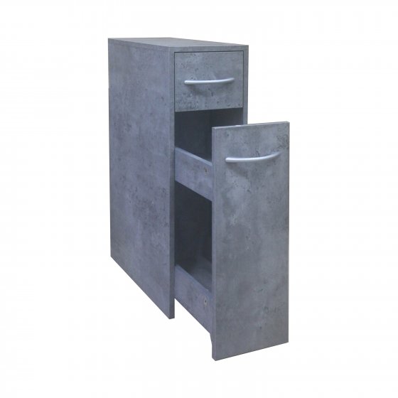 Mehrzweckschrank schmal Thekla Beton
