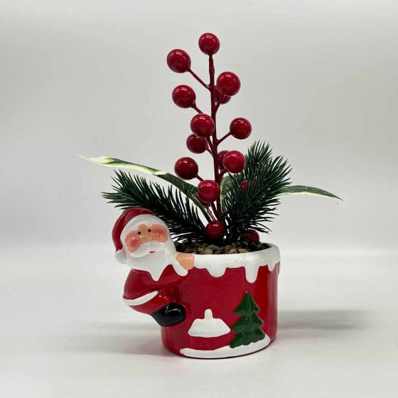 Weihnachtsgesteck "Santa" 