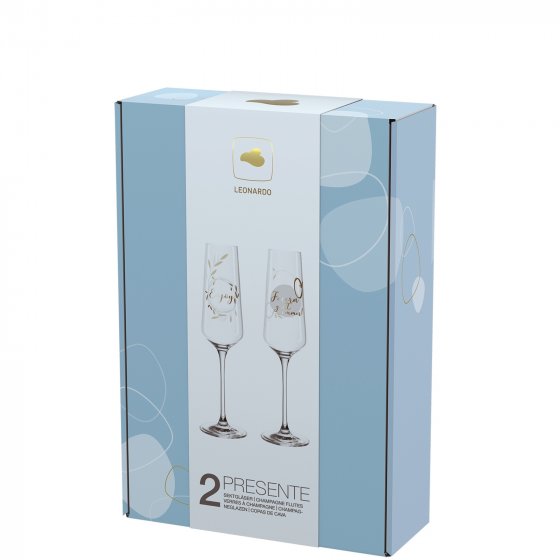 Sektgläser 2er Set Feiern 