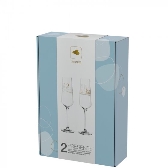 Sektgläser 2er Set 280ml Celebrate 